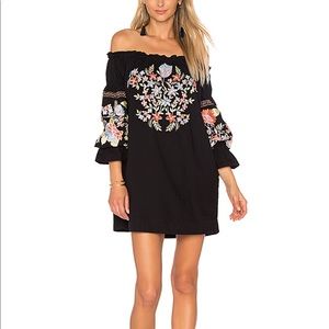 Free People: fleur du jour black dress